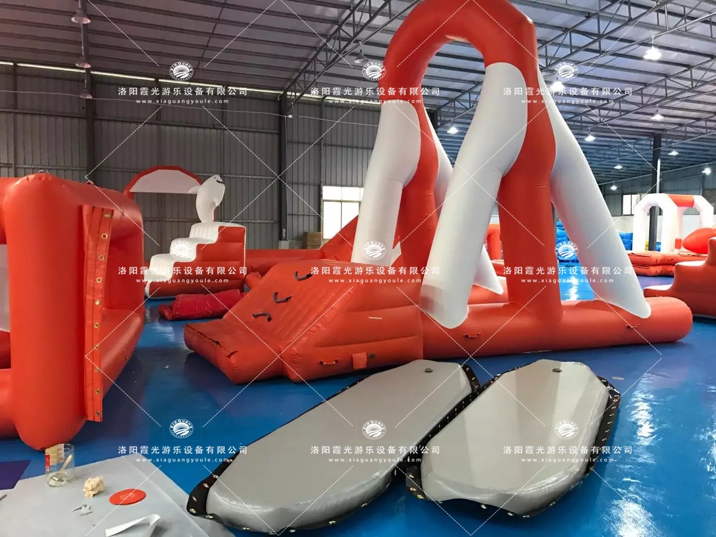 江口水上闯关道具