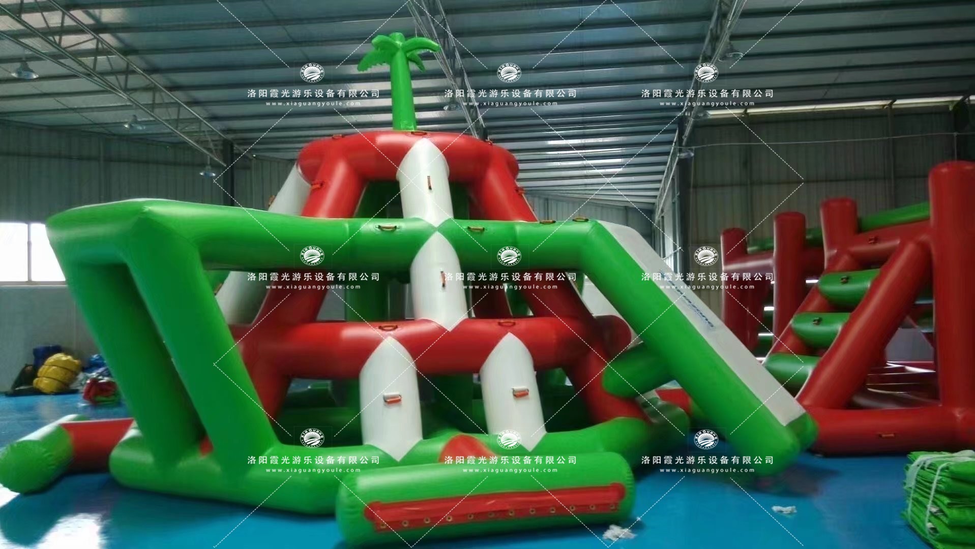 江口水上闯关道具